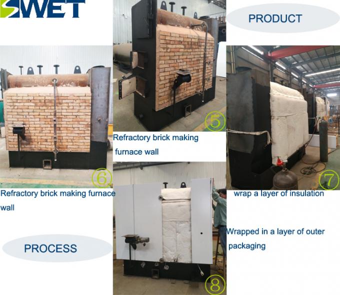 Caldera de madera industrial automática de la pelotilla de la alta seguridad con mejores ventas para la industria química